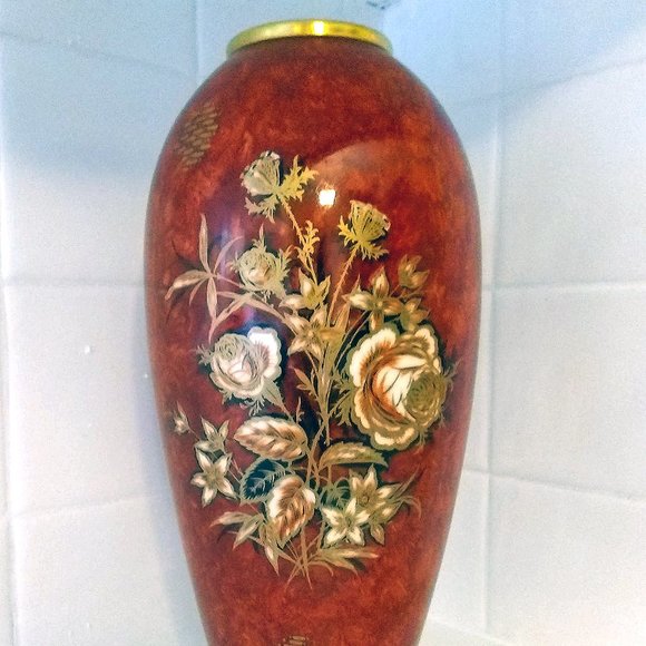 Vintage Lindner Kueps Bavaria Vase Western Germany - "Liliane" 157/5 - Picture 1 of 8